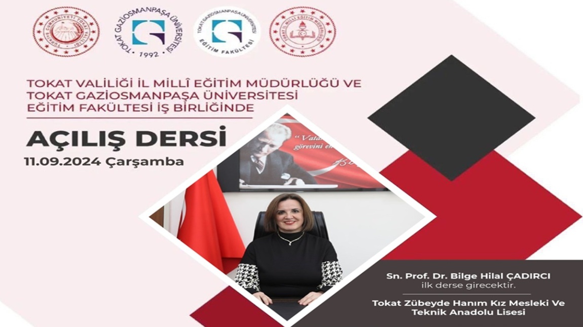 Açılış Dersi